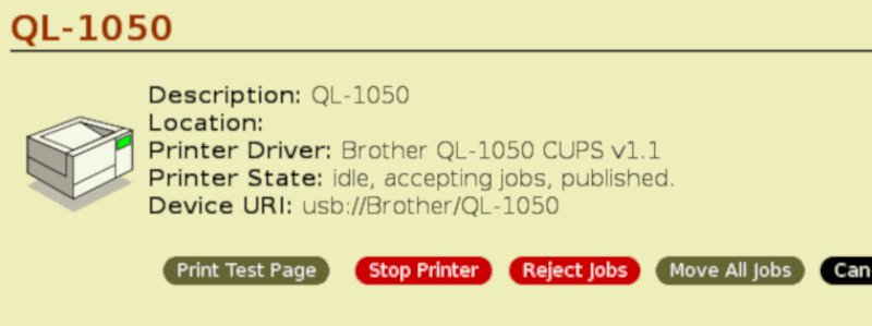 Драйверы принтеров CUPS