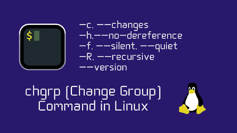 Команда chgrp Linux
