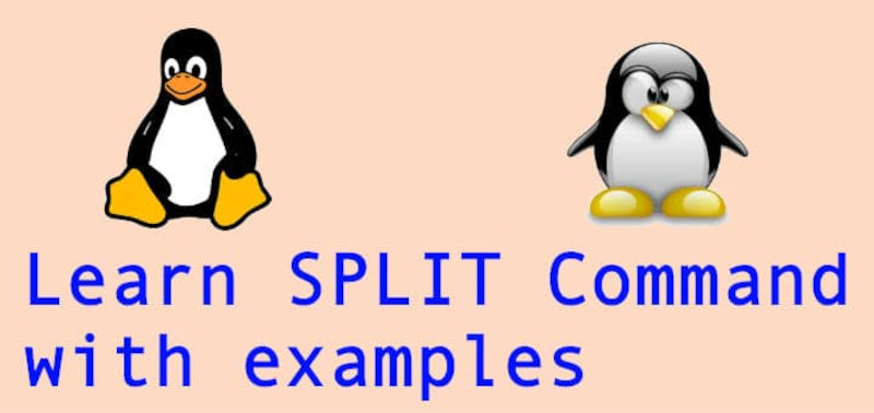 Использование команды split Linux