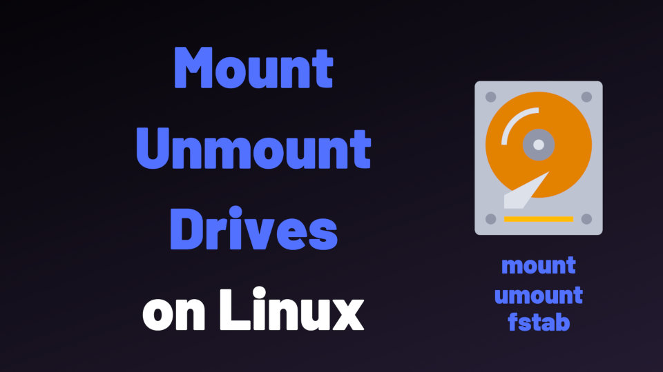 Примеры использования команд mount и umount в Linux