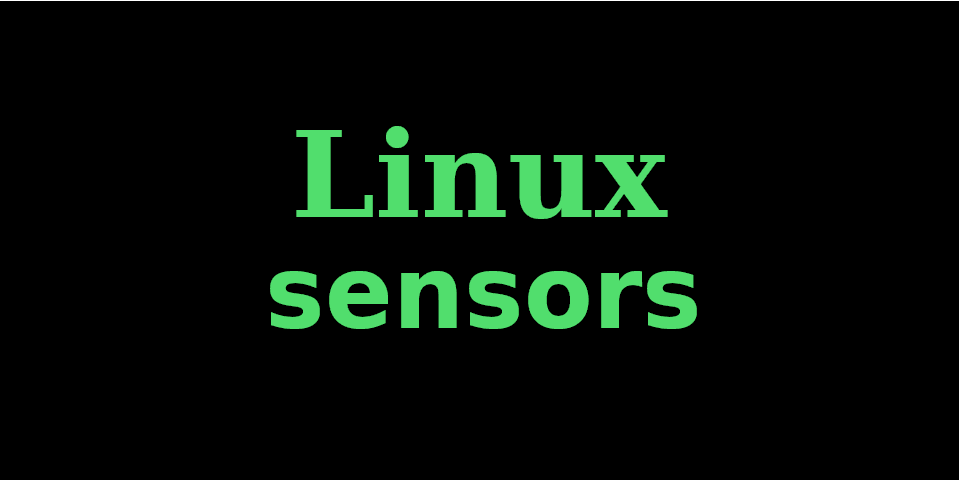 Как использовать в Linux утилиту sensors