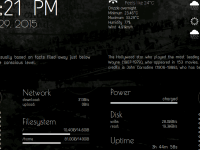 Системный монитор Linux Conky