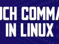 Использование команды Linux touch с примерами