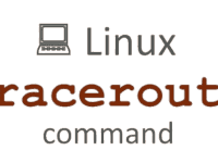 Использование команды traceroute в Linux