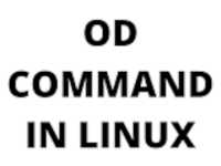 Примеры использования команды od в Linux