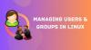 Администрирование пользователей в Linu