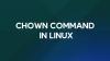 Команда chown Linux