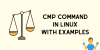 Использование команды cmp в Linux с примерами