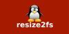 Описание работы с программой resize2fs в Linux